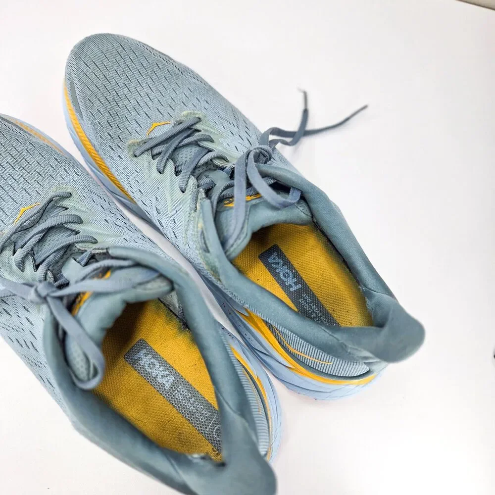 HOKA Clifton 8 Goblin Blue Mountain Spring Running Shoes Men’s 12